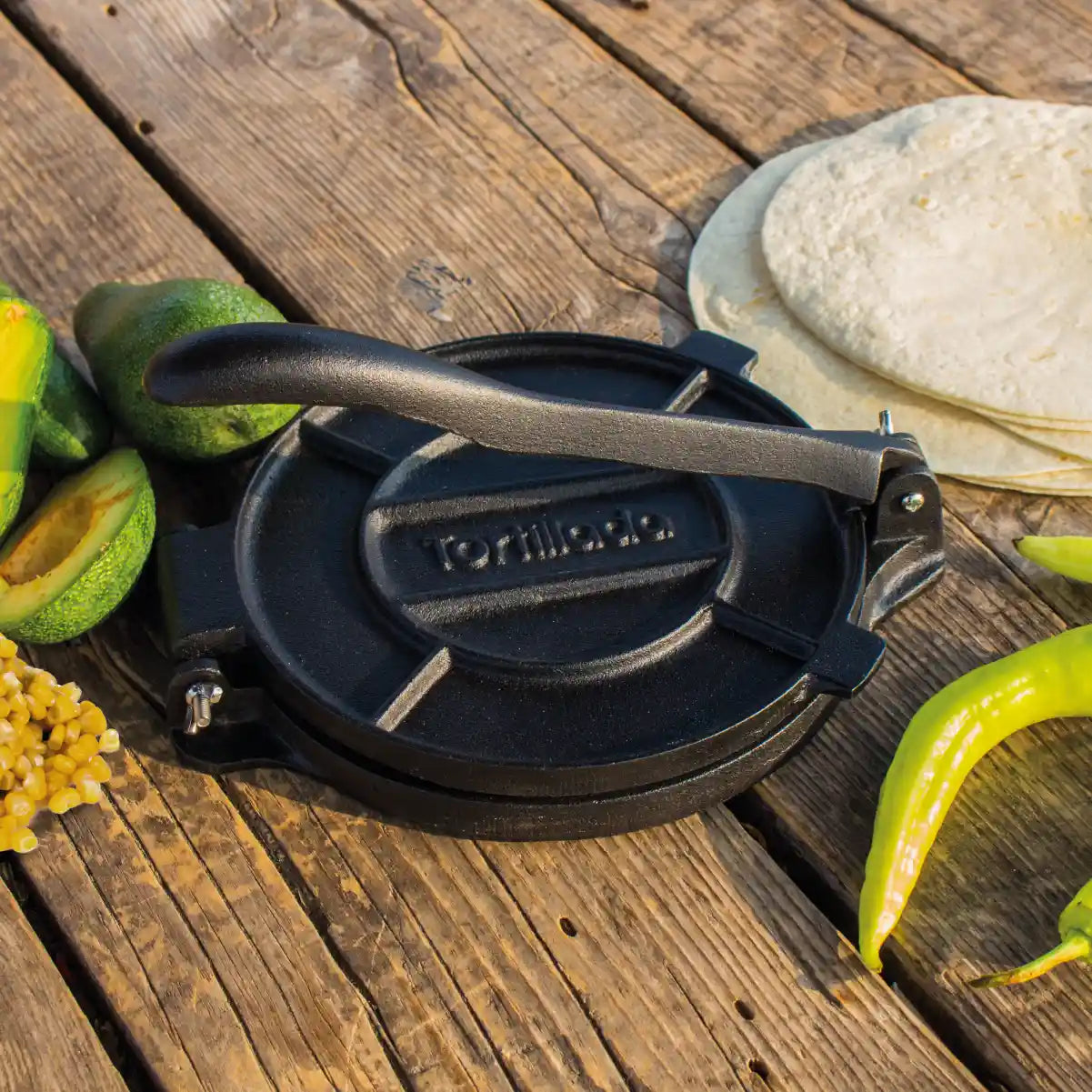 Tortilla Presse