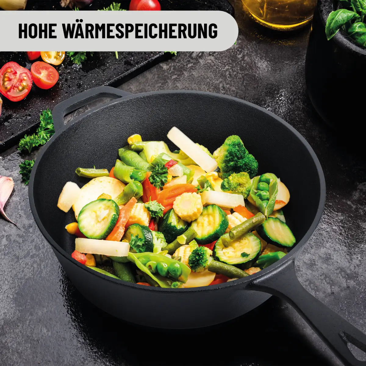Gusseisen Dutch Oven Set