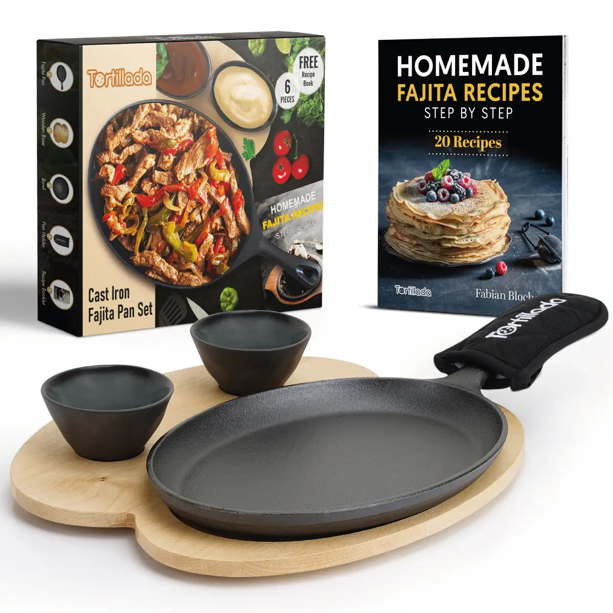 Fajita Pfannen Set