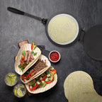 Tortilla Presse Set – inkl. 100x Backpapier