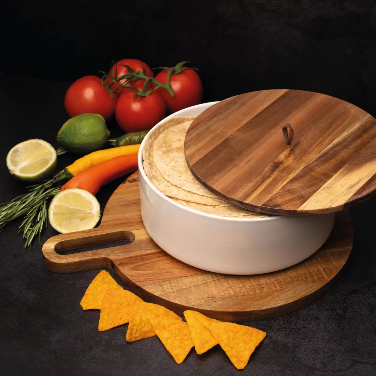 Tortilla Wärmer aus Keramik